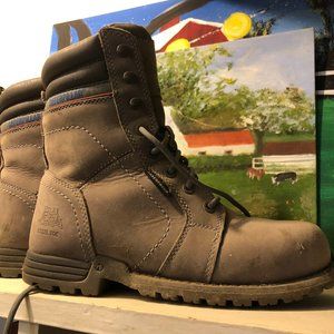 Caterpillar Steel Toe Boots (Womens US size 7.5B)